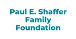 Logo for Paul E Shaffer Family Foundation