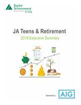 2018 JA Teens and Retirement